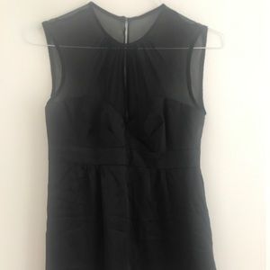 NWT Nanette Lepore Black Silk Top